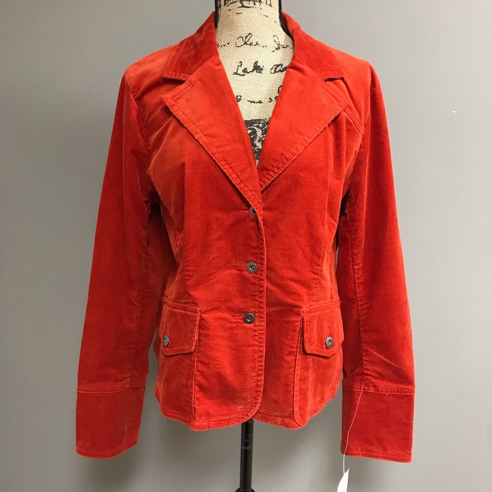 Tommy Hilfiger Cotton Corduroy Blazer, NWT